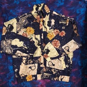 Vintage floral design jacket